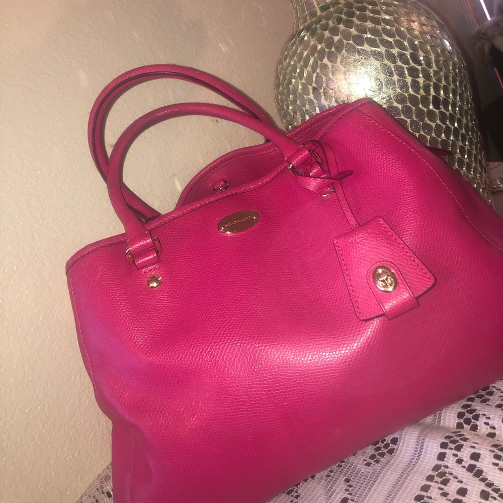 Coach purse!! Hot pink SPRING BAG!